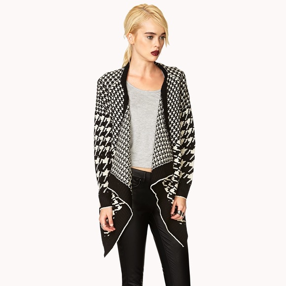 Forever 21 Winter Night Cardigan in Black